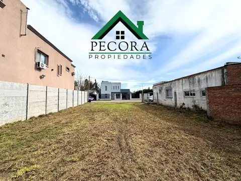 Terreno en Venta 34  mts Fondo