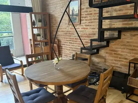 ALQUILER LOFT 2 AMBIENTES AMOBLADO CON BALCON EN PALERMO