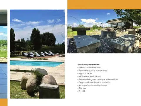 Lote de 3000 mts2 en Tupungato Valley