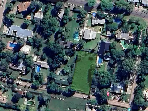 Terreno en Venta de 1248,0 m2