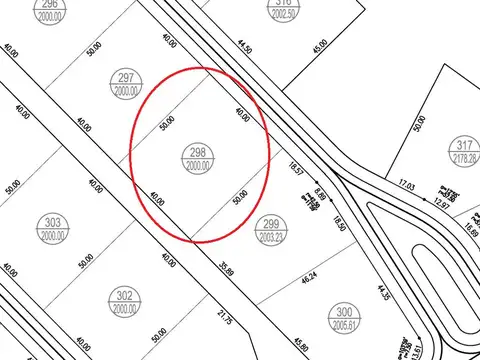 Terreno en Venta de 2000,0 m2