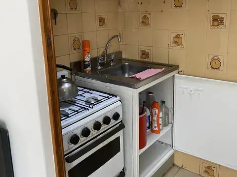 Departamento 2 ambientes con 1 baño