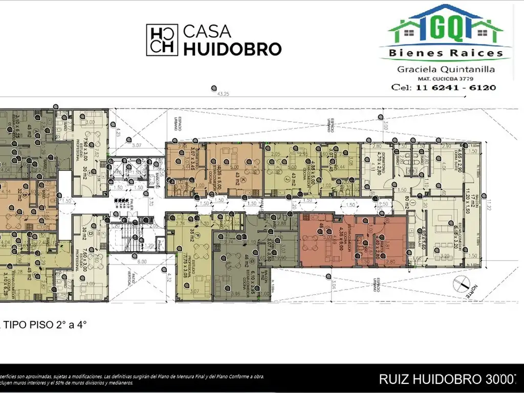 CASA HUIDOBRO de 65 Unidades en Saavedra