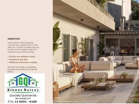 CASA HUIDOBRO de  1, 2 y 3 Dormitorios