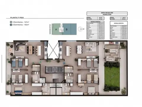 Departamentos a estrenar de 3 Dormitorios (Opción Cochera) -