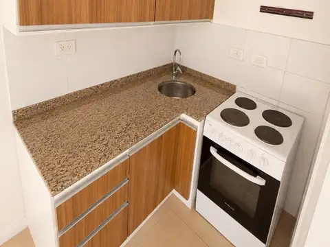 Departamento 2 ambientes con 1 baño