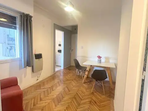 Departamento dos ambientes  con cocina independiente excelente ubicacion