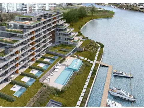 Departamento 4 Amb + Terraza en  Venta - Complejo Acqua Marinas - Nordelta - Tigre 6uf5