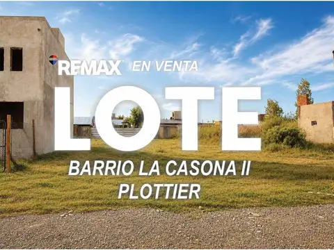 Terreno en Venta en Plottier, Confluencia