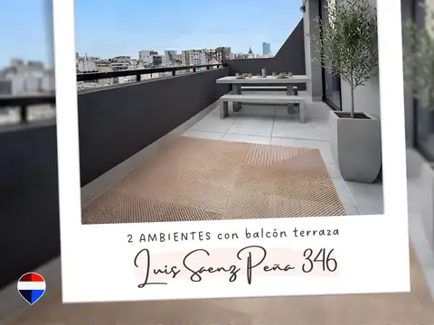 VENTA 2 amb balcon TERRAZA A ESTRENAR Monserrat