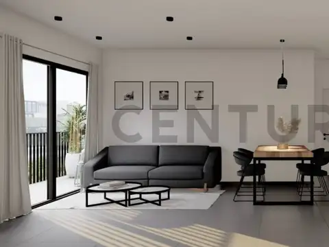 Departamento Monoambiente con 1 baño