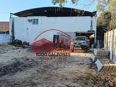 Galpón 300m2 S/Lote 15x60 Ámplia Playa de Maniobra