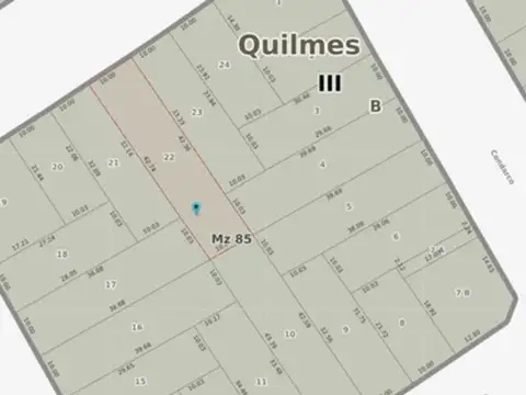 Lote En Venta En Quilmes Oeste