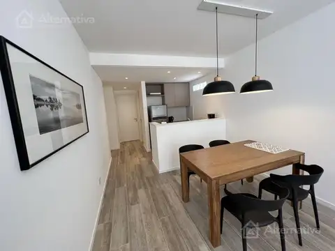 Departamento 2 ambientes con 1 baño