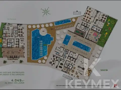 Departamento en Meia Praia - Itapema