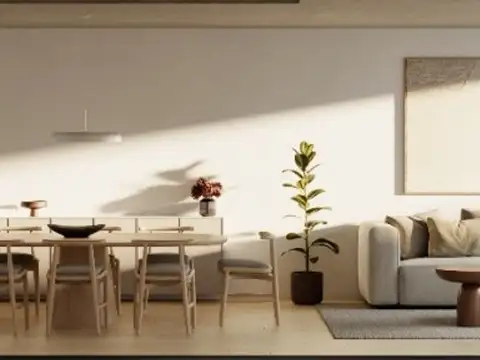Departamento 3 ambientes con 2 baños