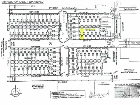 Terreno en Venta de 304,0 m2