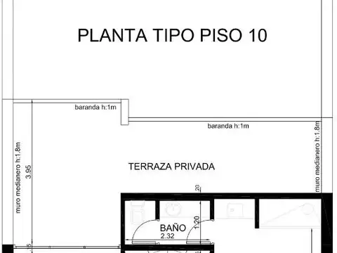 Departamento en Venta de 3 ambientes