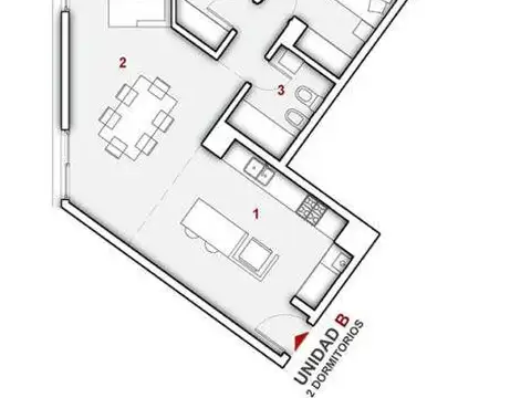 Departamento en Venta al Norte