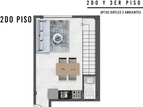 Mariquita Thompson 1400, Piso 2°