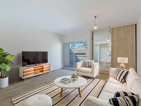 Departamento . Venta . Villa Urquiza . Monoambiente .  Balcón . Cochera . A estrenar .