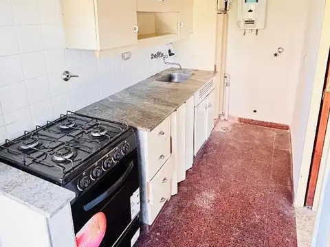 Departamento 2 ambientes con 1 baño