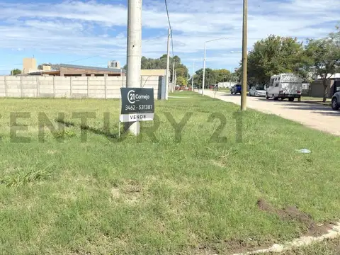 Terreno en Venta 10,95  mts Frente