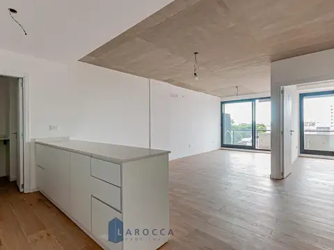Departamento 2 ambientes con 2 baños