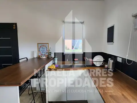 Casa 3 ambientes con 1 baño