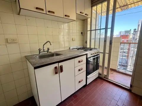 Departamento 2 ambientes con 1 baño
