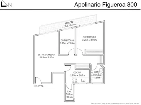 Coronel Apolinario Figueroa 800, Piso 3°