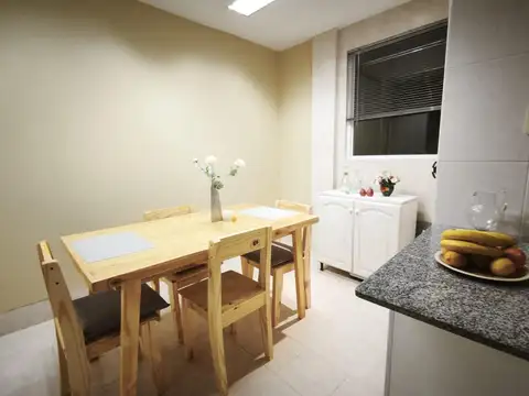Departamento 2 ambientes con 2 baños