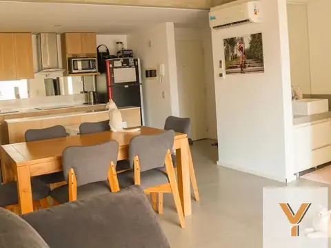 Departamento 2 ambientes con 1 baño