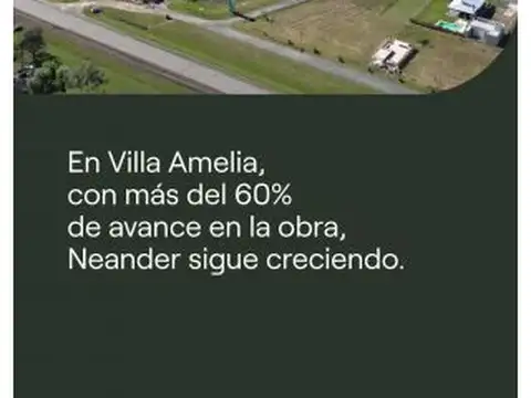 Terreno en Venta 30  mts Fondo