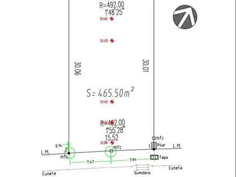 Terreno en Venta en Nordelta Las Tipas, USD 174.000
