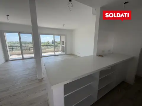 Departamento  alquiler en Zug Caamaño - tres ambientes con balcon