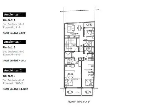 Departamento en Venta en Urquiza R, $ 139.080
