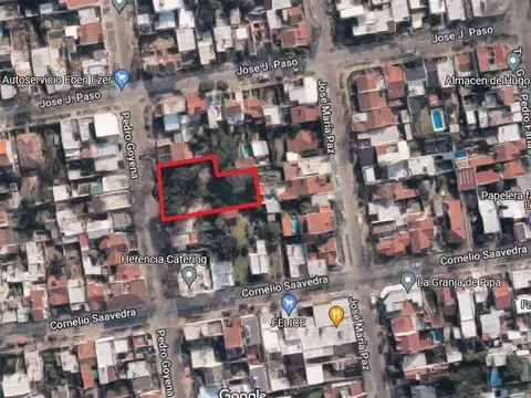 Terreno en Venta 8  mts Frente