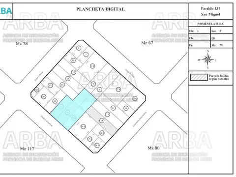 Terreno en Venta en Muñiz, USD 70.000