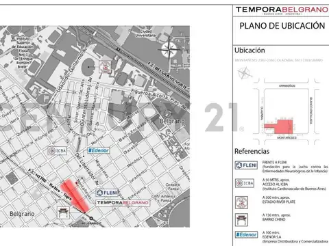 Departamento en Venta de 2 ambientes