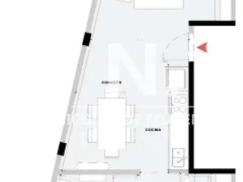 Departamento en Venta de 2 ambientes