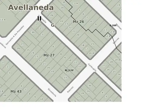 Terreno en Venta en Villa Dominico, USD 59.000