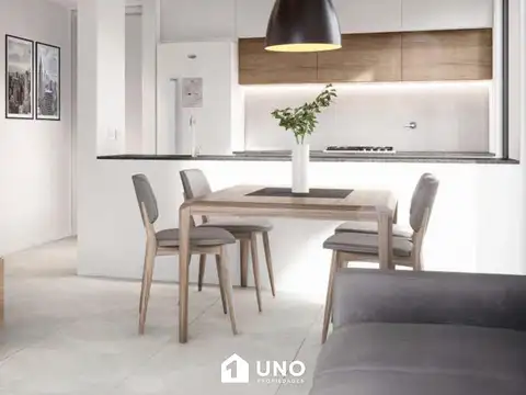 Departamento 3 ambientes con 1 baño