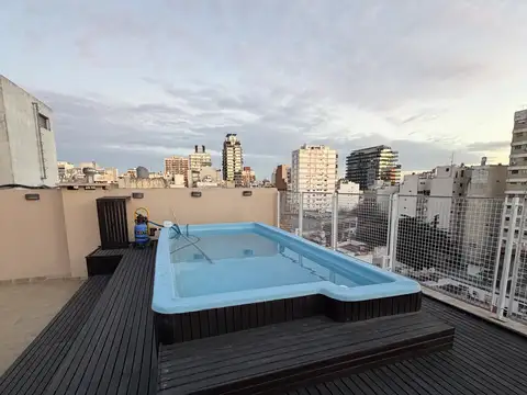 2 ambientes al frente con balcón, amenities y apto profesional – Curapaligüe 63
