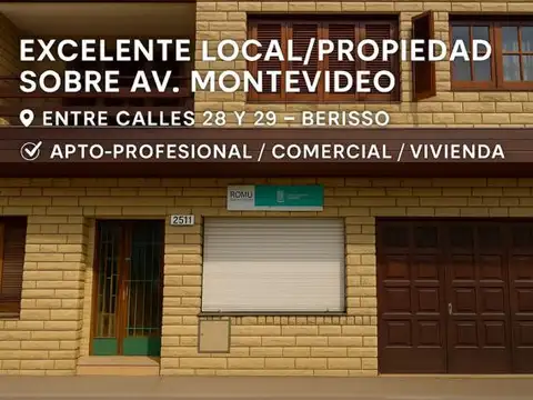 Casa con oficinas y consultorios en Berisso