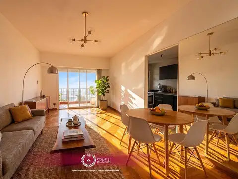 Alquiler departamento 2 ambientes 55M² con balcón al frente parquet cocina lavadero en Caballito