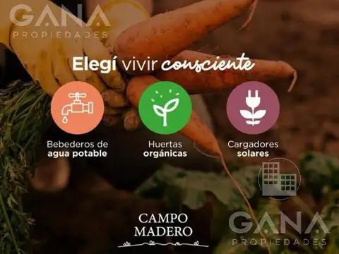 Terreno en Venta 10  mts Frente