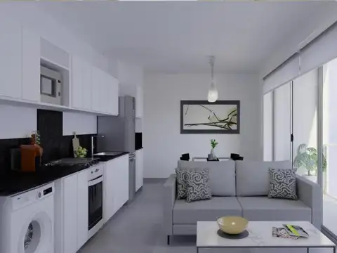 venta  departamento   2 ambientes   49.5 m2    caseros