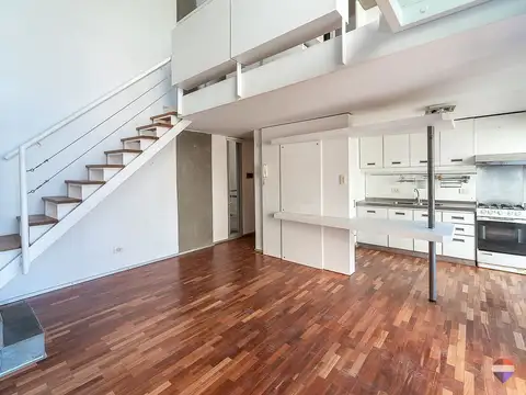 ALQUILER LOFT EN DUPLEX LUMINOSO  PALERMO