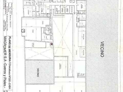 Venta Galpón Avellaneda Zona Industrial 3423 M2
